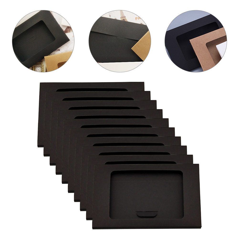Letter Envelope Kraft - 10 шт. коробок-конвертов из крафт-бумаги с