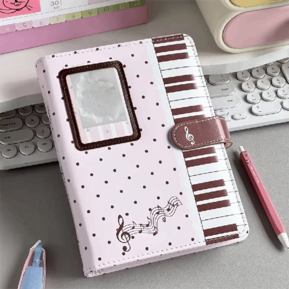 Notebook Dotted A5 - Блокнот-папка для фотографий в горошек, формат