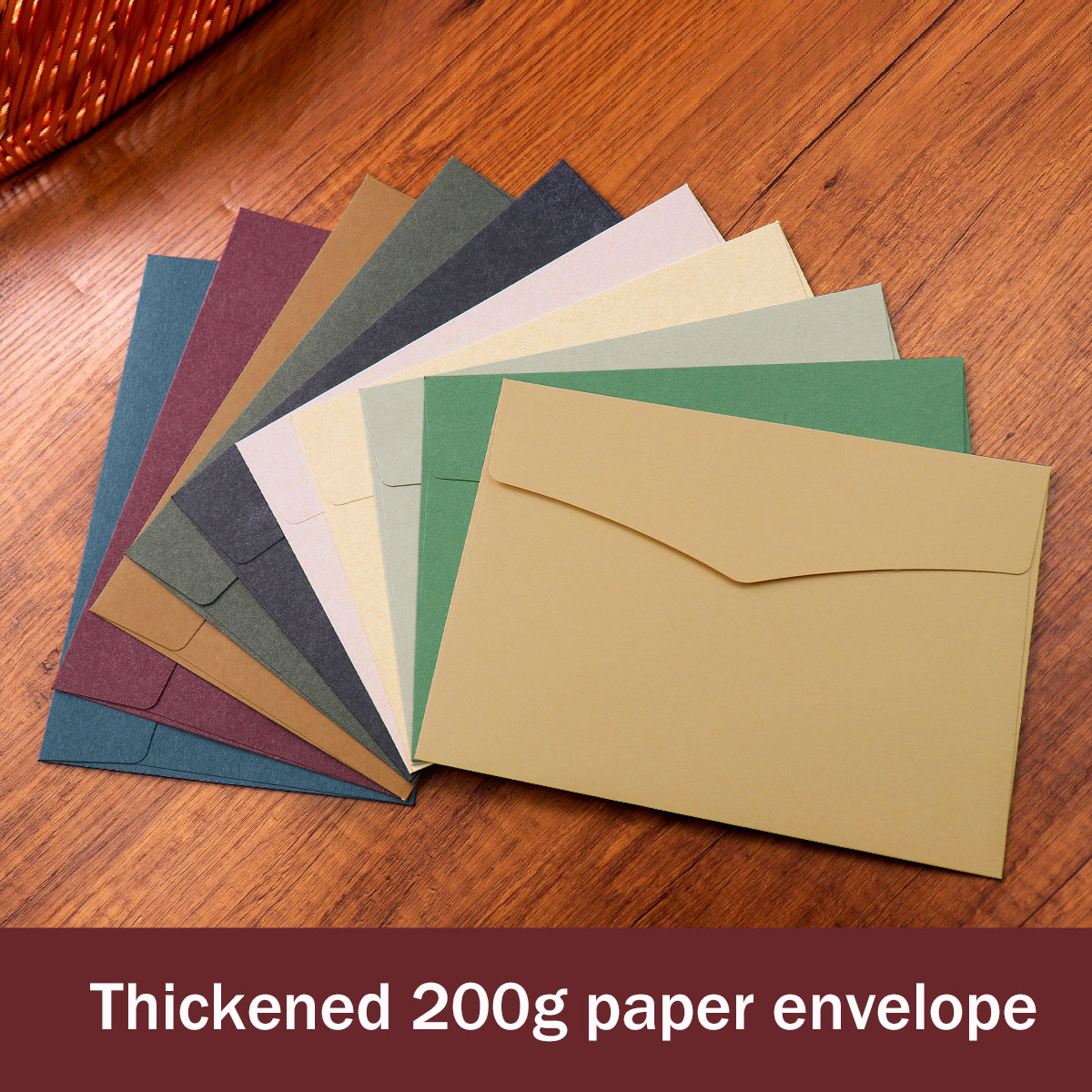 Letter Envelope Kraft - 50 шт./лот, конверт 23x16,2 см, высококачественный