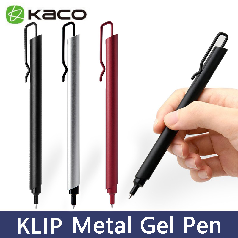 Stationery Supplies Business - Kaco металлическая гелевая ручка 0,5 мм