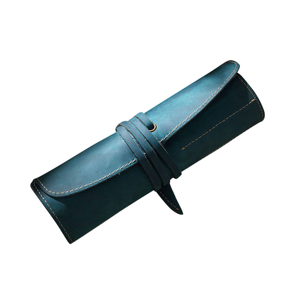 Винтажный синий чехол для руче – обзор и цена Pen Pouch Roll