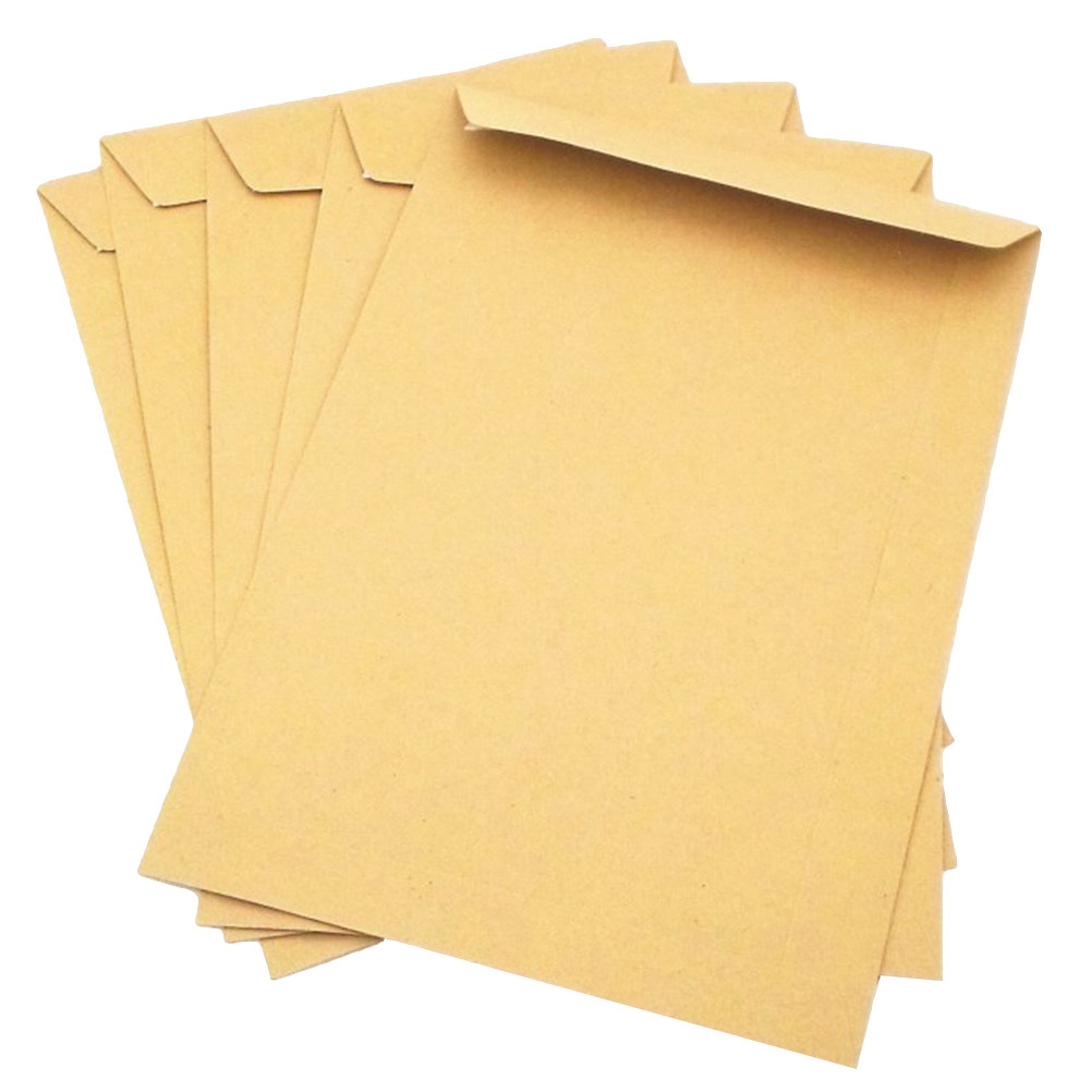 100 шт. конвертов из крафт-бум – обзор и цена Letter Envelope Kraft