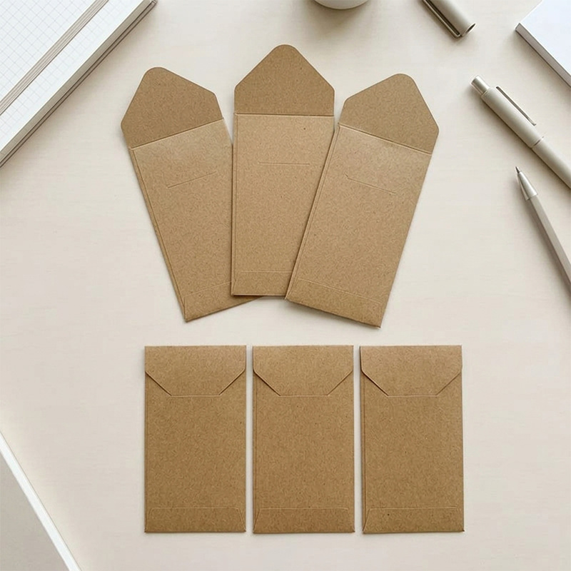 50 шт./лот конвертов для семян – обзор и цена Letter Envelope Kraft
