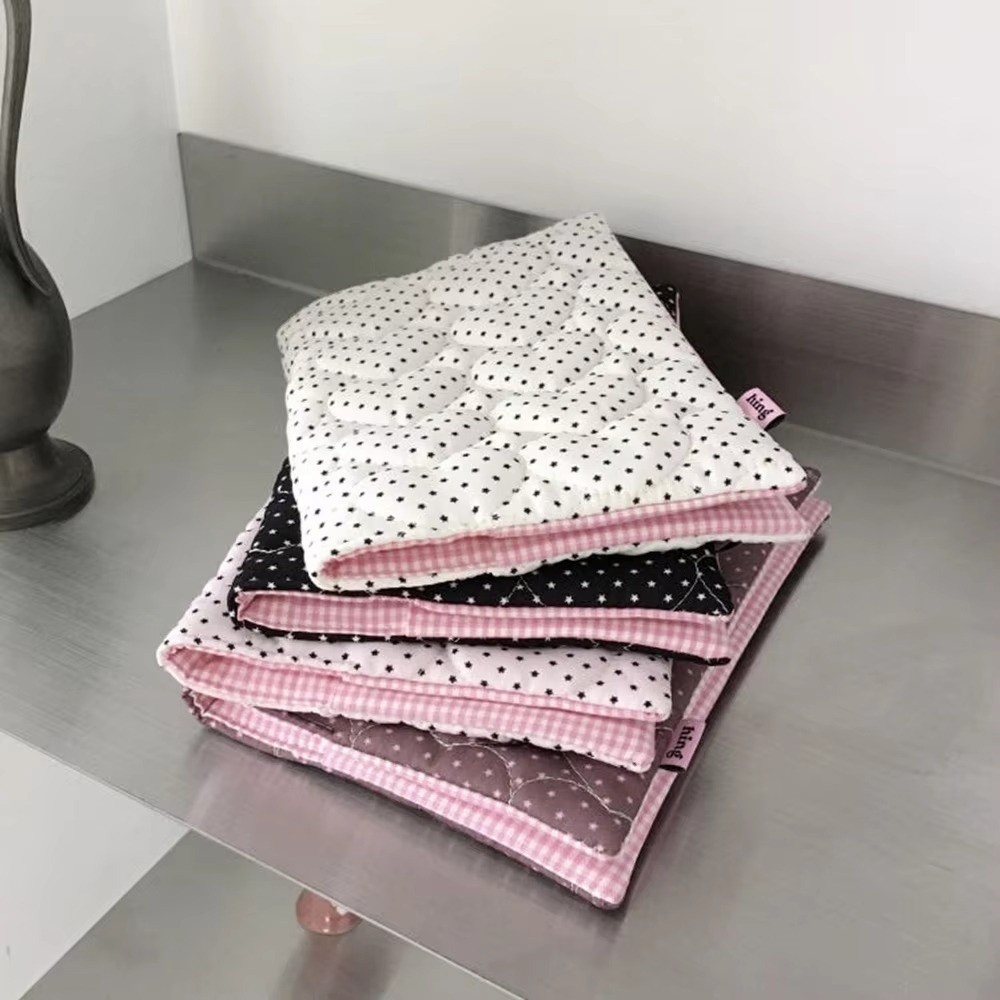 Милый стеганый хлопковый чехол – обзор и цена Notebook Dotted A5