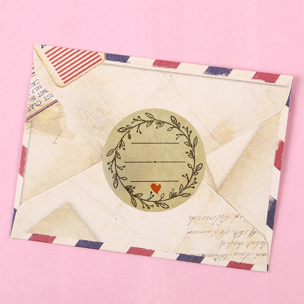500 шт./рулон, 1-дюймовые накл – обзор и цена Letter Envelope Kraft