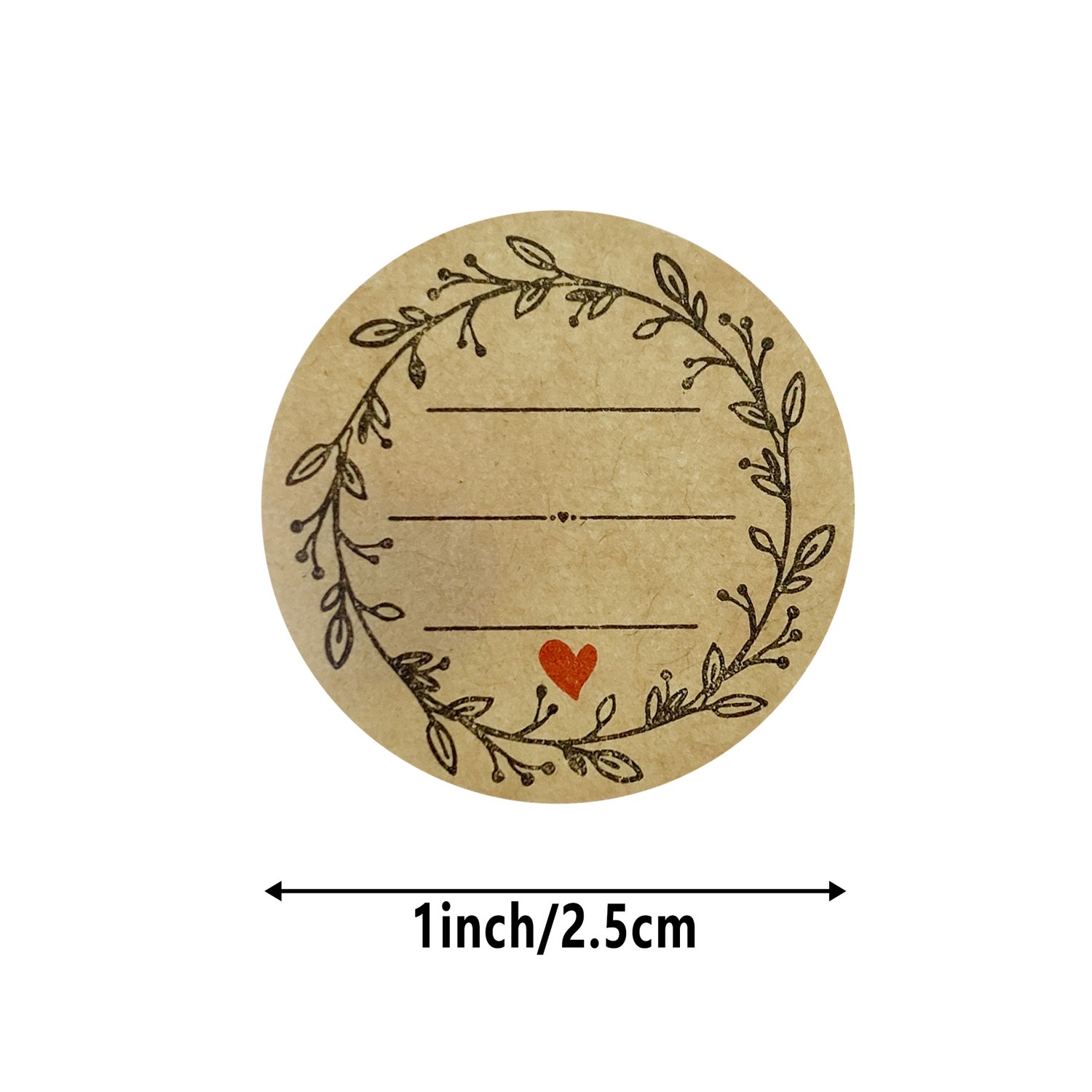 500 шт./рулон, 1-дюймовые накл – обзор и цена Letter Envelope Kraft